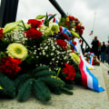 Leaving Flowers or Tributes at a Memorial Site: Honoring Fallen Soldiers and Veterans