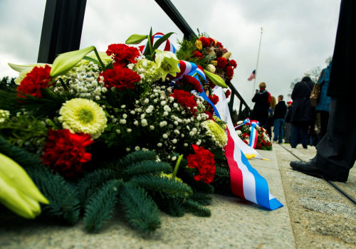 Leaving Flowers or Tributes at a Memorial Site: Honoring Fallen Soldiers and Veterans